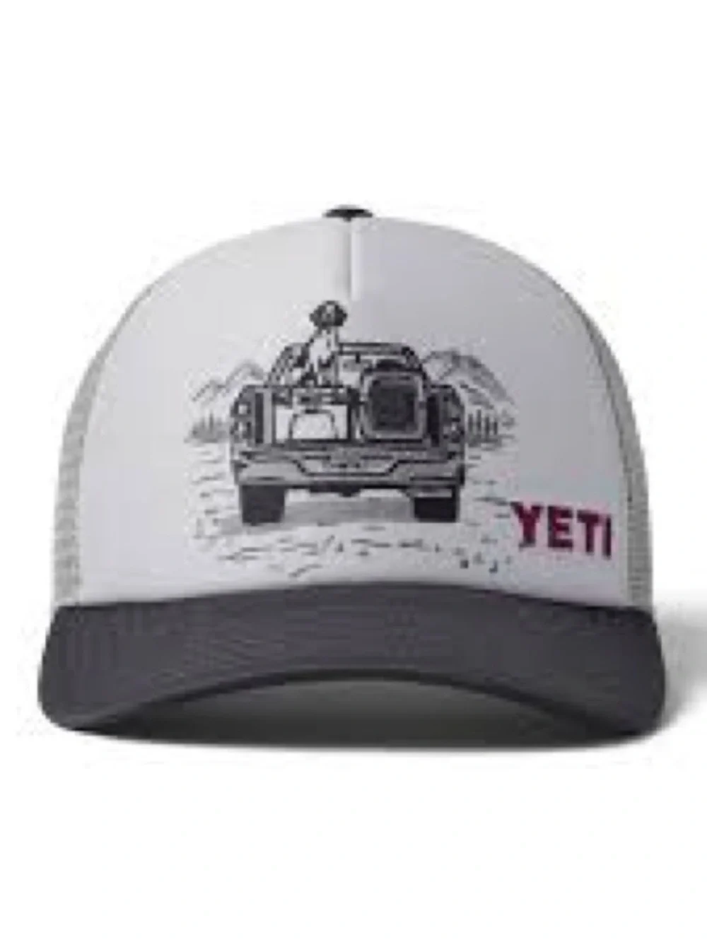 NWT YETI Kids Pup In A Truck Trucker Hat